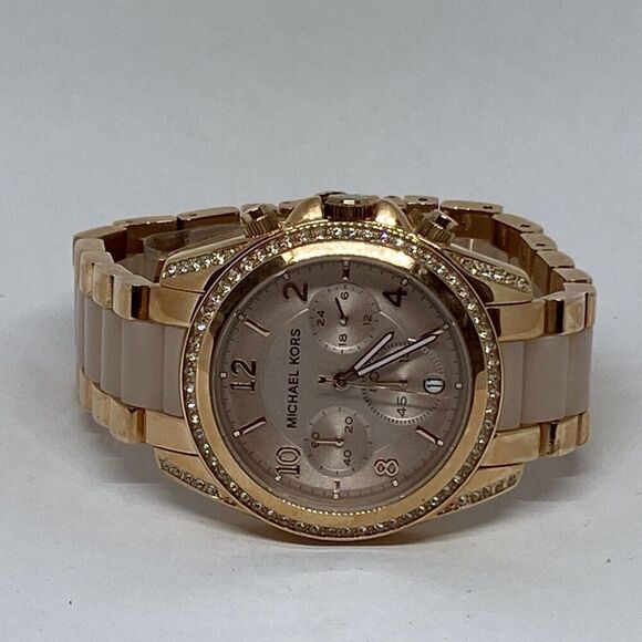 Michael Kors Blair MK5943 Women's Stainless Steel Analog Dial Quartz Watch JK400 - Picture 7 of 12